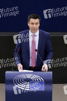 Plenartagung im EU-Parlament in Straßburg