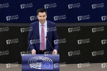Plenartagung im EU-Parlament in Straßburg