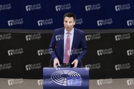 Plenartagung im EU-Parlament in Straßburg