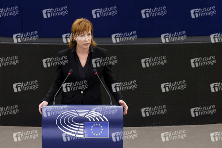 Plenartagung im EU-Parlament in Straßburg