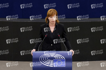 Plenartagung im EU-Parlament in Straßburg