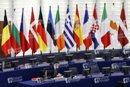 Plenartagung im EU-Parlament in Straßburg