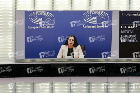 Plenartagung im EU-Parlament in Straßburg