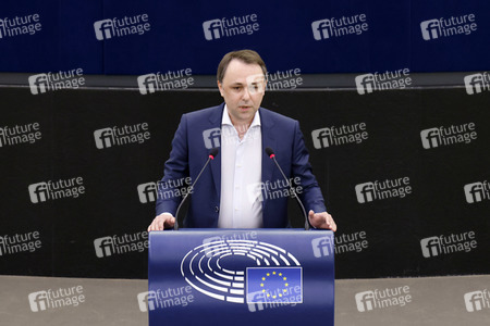 Plenartagung im EU-Parlament in Straßburg