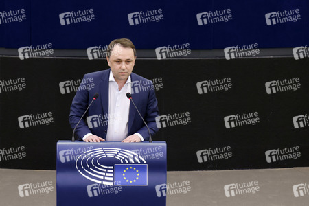 Plenartagung im EU-Parlament in Straßburg