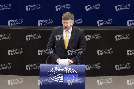 Plenartagung im EU-Parlament in Straßburg