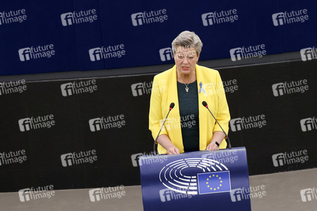 Plenartagung im EU-Parlament in Straßburg