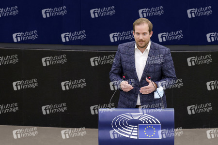 Plenartagung im EU-Parlament in Straßburg