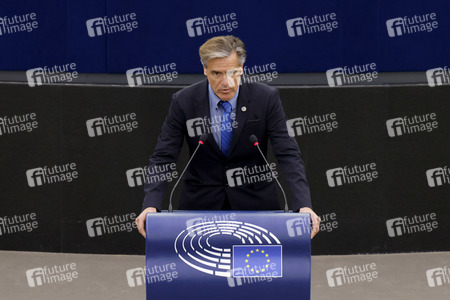 Plenartagung im EU-Parlament in Straßburg