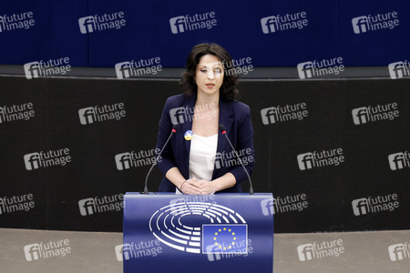Plenartagung im EU-Parlament in Straßburg