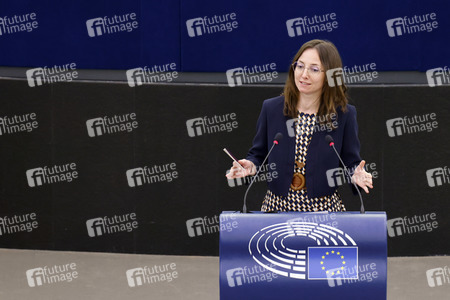 Plenartagung im EU-Parlament in Straßburg