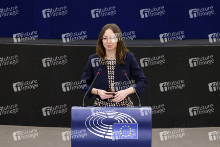 Plenartagung im EU-Parlament in Straßburg