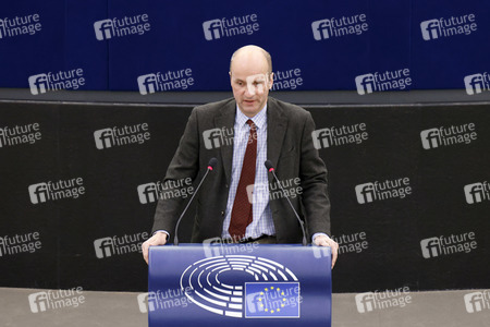 Plenartagung im EU-Parlament in Straßburg