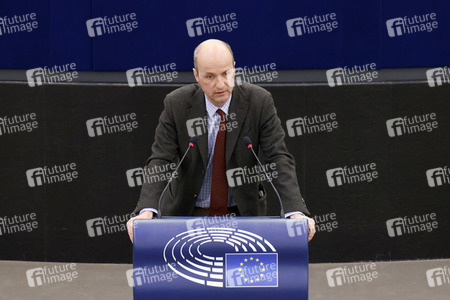 Plenartagung im EU-Parlament in Straßburg