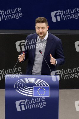 Plenartagung im EU-Parlament in Straßburg