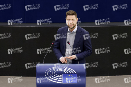 Plenartagung im EU-Parlament in Straßburg