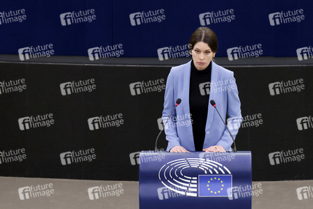 Plenartagung im EU-Parlament in Straßburg