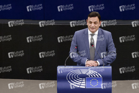 Plenartagung im EU-Parlament in Straßburg