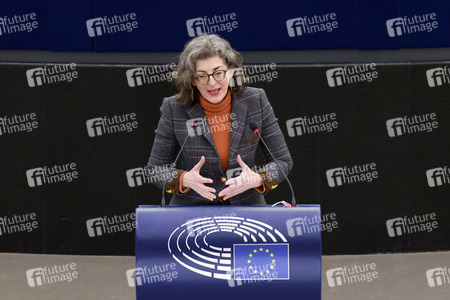 Plenartagung im EU-Parlament in Straßburg
