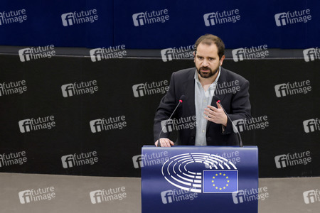 Plenartagung im EU-Parlament in Straßburg