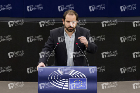 Plenartagung im EU-Parlament in Straßburg
