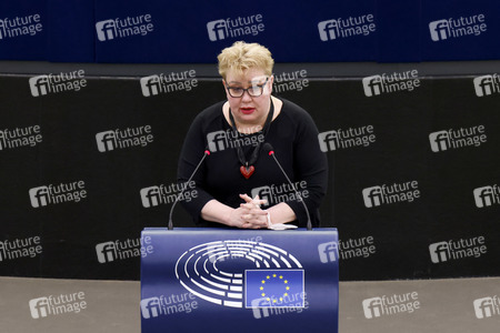 Plenartagung im EU-Parlament in Straßburg