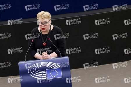 Plenartagung im EU-Parlament in Straßburg