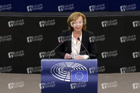 Plenartagung im EU-Parlament in Straßburg