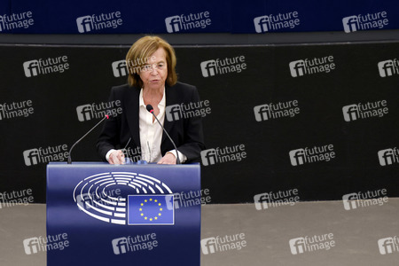Plenartagung im EU-Parlament in Straßburg
