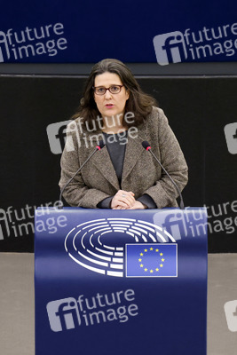 Plenartagung im EU-Parlament in Straßburg