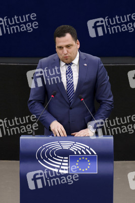 Plenartagung im EU-Parlament in Straßburg