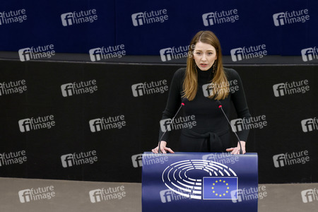 Plenartagung im EU-Parlament in Straßburg