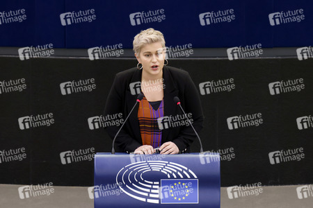 Plenartagung im EU-Parlament in Straßburg