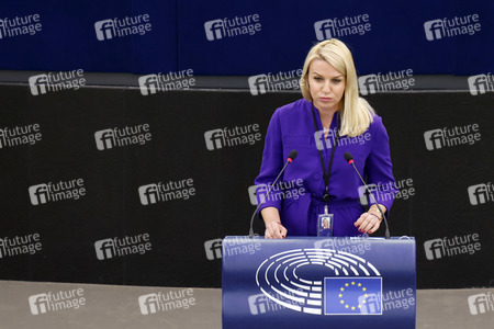 Plenartagung im EU-Parlament in Straßburg