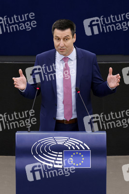 Plenartagung im EU-Parlament in Straßburg