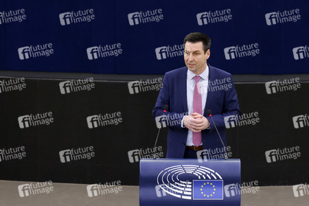 Plenartagung im EU-Parlament in Straßburg