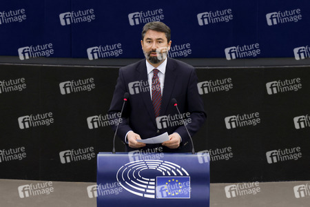 Plenartagung im EU-Parlament in Straßburg