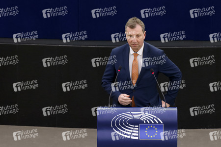 Plenartagung im EU-Parlament in Straßburg