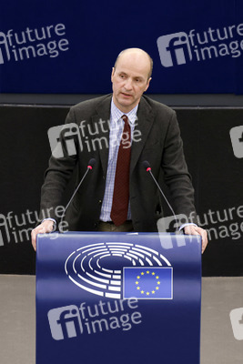 Plenartagung im EU-Parlament in Straßburg