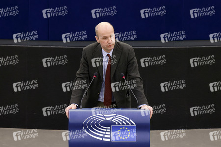 Plenartagung im EU-Parlament in Straßburg