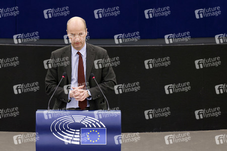 Plenartagung im EU-Parlament in Straßburg