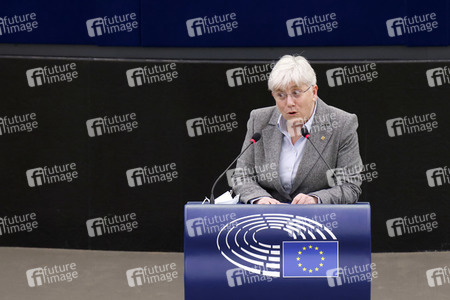 Plenartagung im EU-Parlament in Straßburg