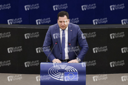 Plenartagung im EU-Parlament in Straßburg