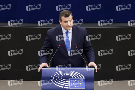 Plenartagung im EU-Parlament in Straßburg