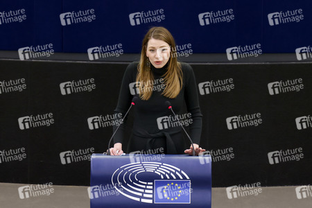 Plenartagung im EU-Parlament in Straßburg