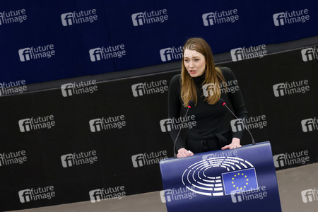 Plenartagung im EU-Parlament in Straßburg