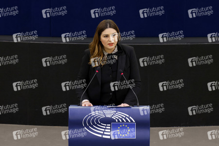 Plenartagung im EU-Parlament in Straßburg