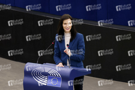 Plenartagung im EU-Parlament in Straßburg