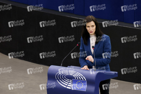 Plenartagung im EU-Parlament in Straßburg