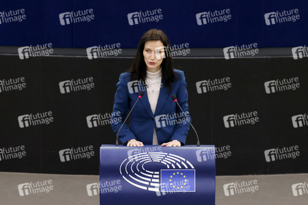 Plenartagung im EU-Parlament in Straßburg